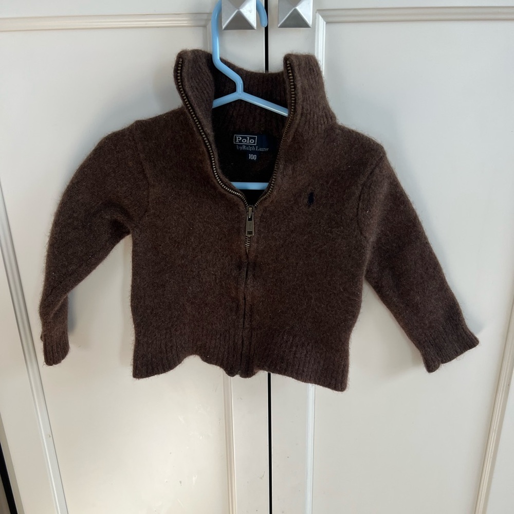 Polo by Ralph Lauren Chocolate Kids Sweater 18-24m